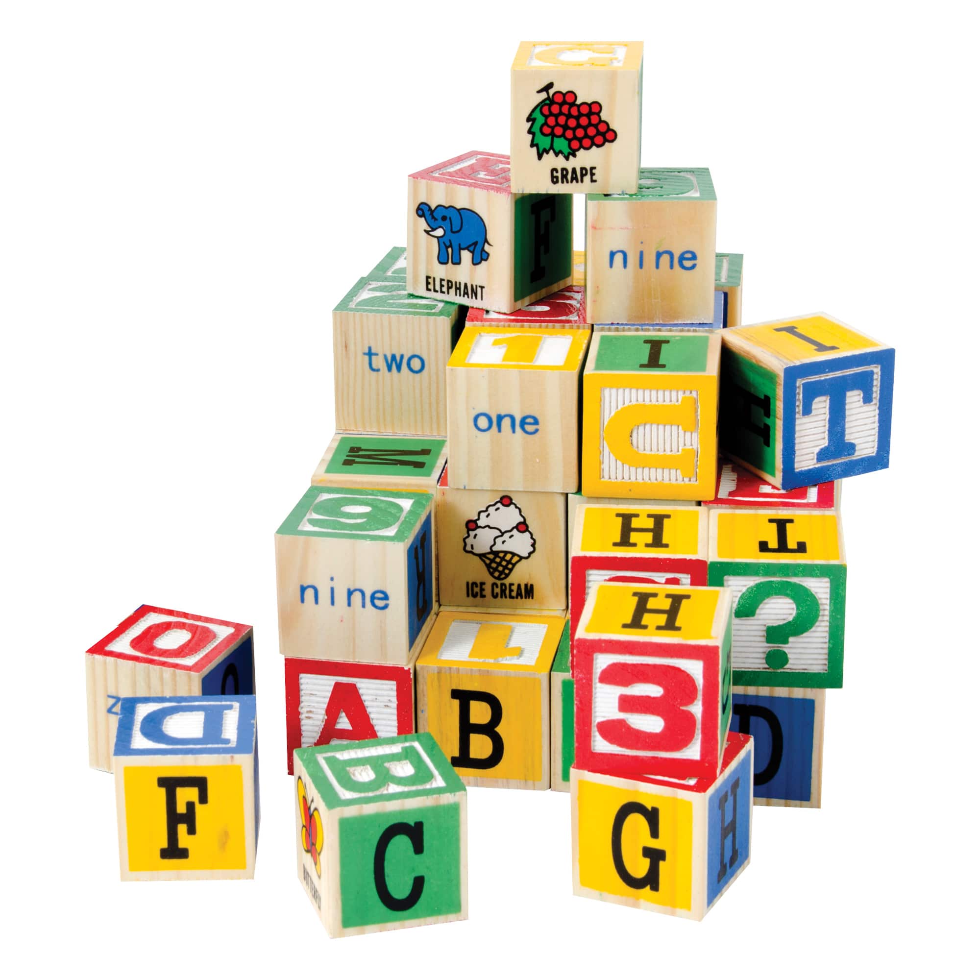 Alphabet Wood Blocks - Image 2