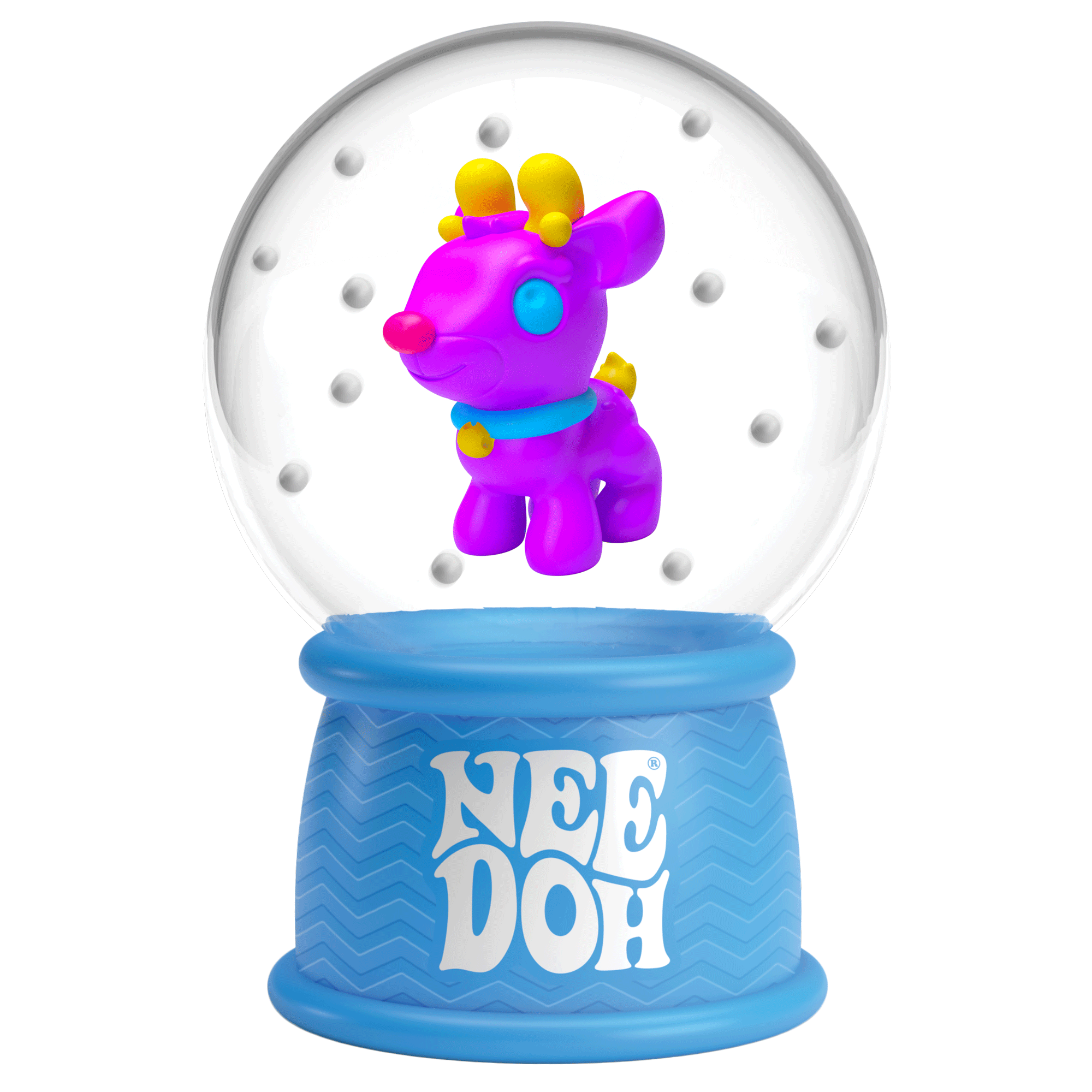 Needoh Squish N Flow Snow Globe - Image 5