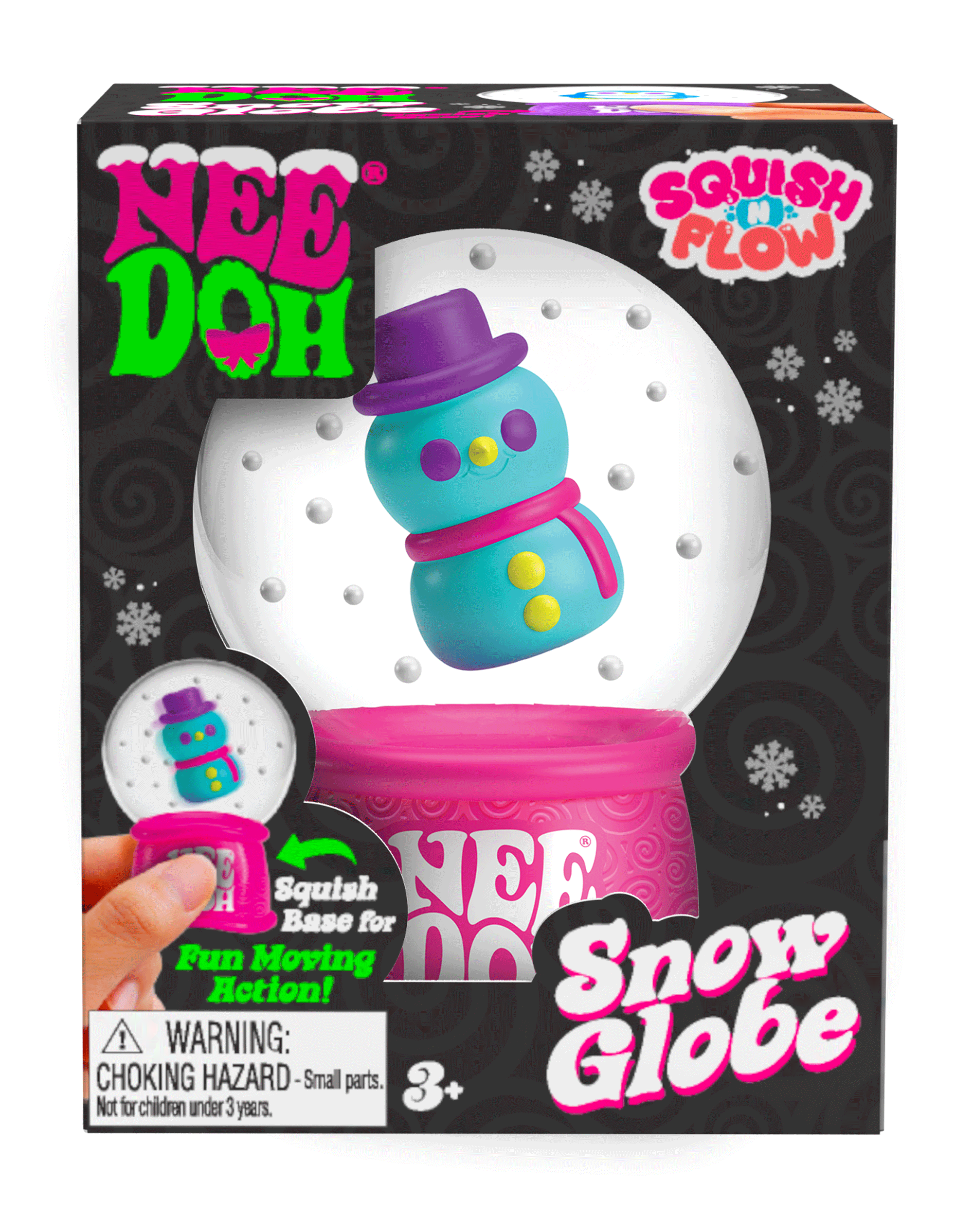 Needoh Squish N Flow Snow Globe - Image 3